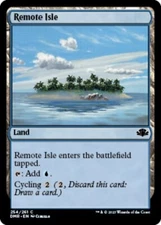 Magic the Gathering (mtg): DMR: Remote Isle  (x 4)