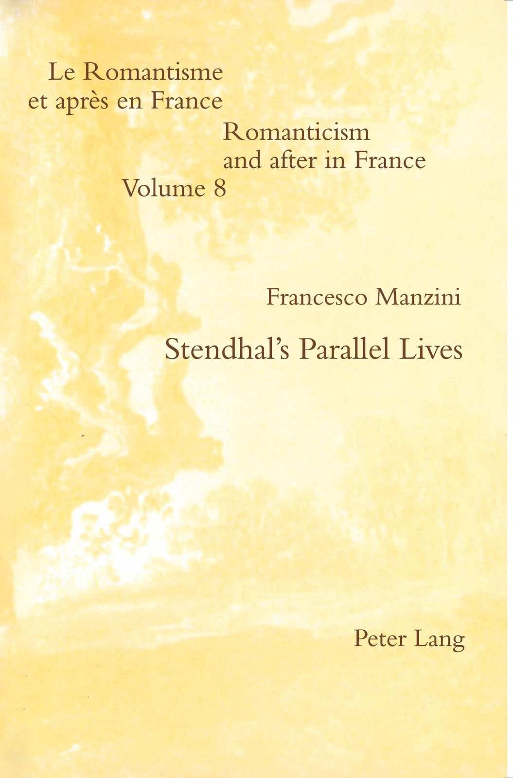 Thumbnail - Francesco Manzini | Stendhal¿s Parallel Lives | Taschenbuch | Englisch