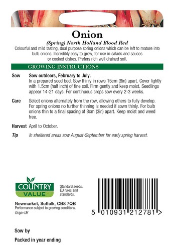 Vegetable Seeds for Planting UK Lettuce Cabbage Carrot Pea Tomato 100+ Options - Picture 157 of 176