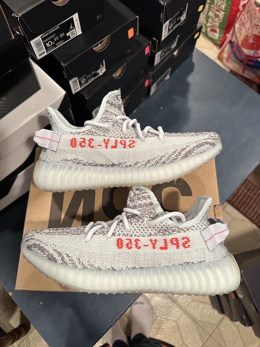 adidas gazelle silver green womens Yeezy Boost 350 V2 Blue Tint – THE-ECHELON main image 1