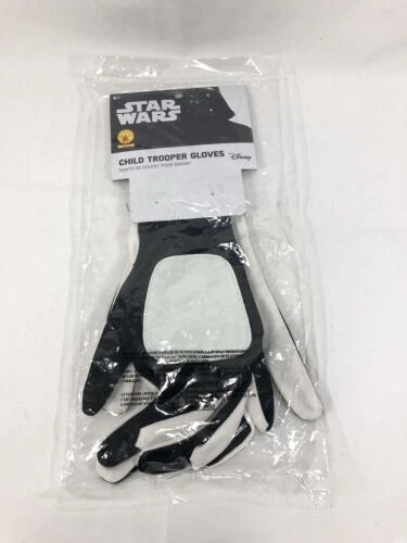 Star Wars Polyester White Costume Gloves