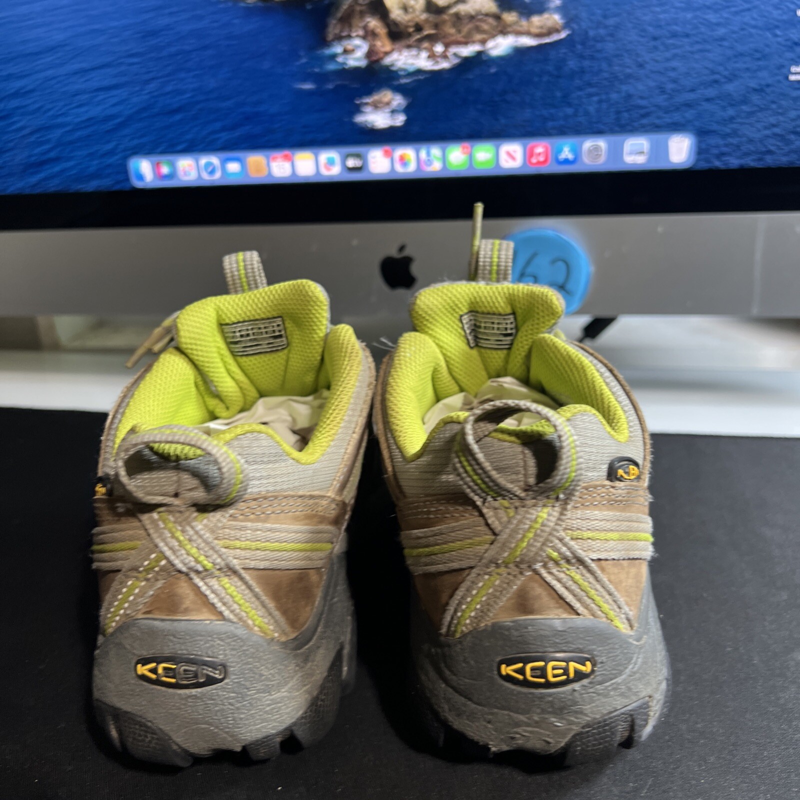 Scarpe KEEN donna 7 Voyageur trail escursionismo sneakers basse pelle marrone 1010141