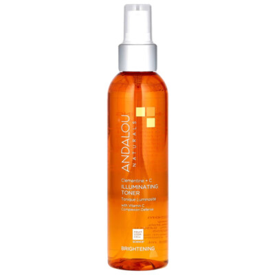 Andalou Naturals Toner, Clemntne+C, Illum - 6 fl oz