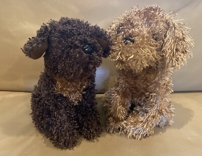 DanDee BROWN Puppy Dogs CAIRN Terrier curly 10 -11  Plush toy