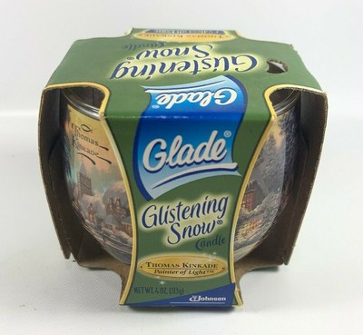 Glade scented candle - glistening snow (046500127816)