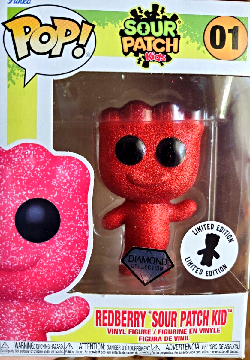 Funko Pop! DIAMOND Redberry Sour Patch Kid #01 Limited Edition
