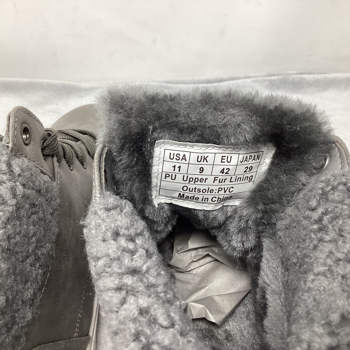 Women's Winter Snow Boots Fur Lining Size 11 | eBay