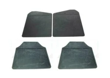 Land Rover Defender 110 130 Front & Rear Mudflaps Mud Flaps - BTR277 & RTC4685