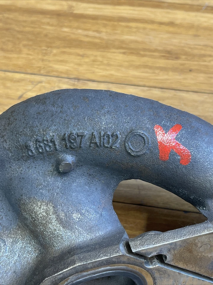 OEM 2017-2021 BMW M550i G30 G14 X5 X6 X7 Left Exhaust Manifold Engine Pipe - Изображение 3 из 4