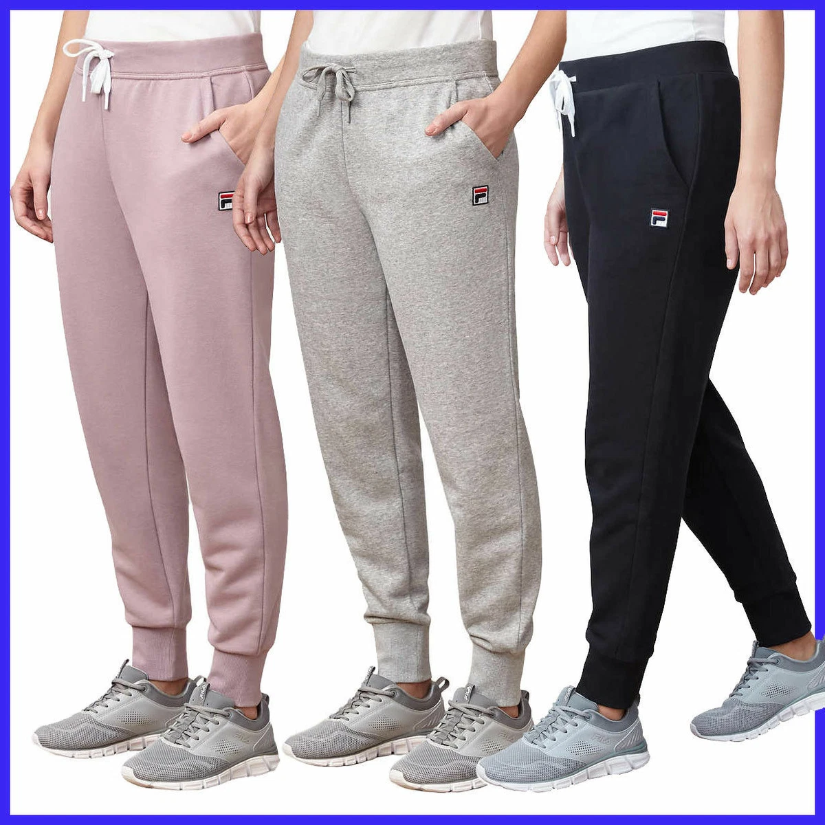 Fila Ladies' French Terry Jogger