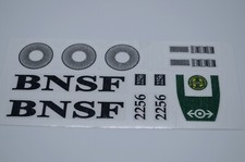 Custom Replacement Stickers for 10133 BNSF GP-38 GP38