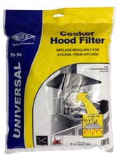 Replacement Cooker Hood Grease Filter Foam Type Electruepart Size: 114 x 47cm