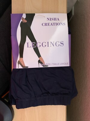 Nisha Creations Black Leggings 1 Size