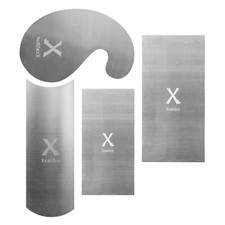 4pcs Steel Wood Cabinet Scraper Set Rectangular Scrapers Hardwood Scraper 0.8mm