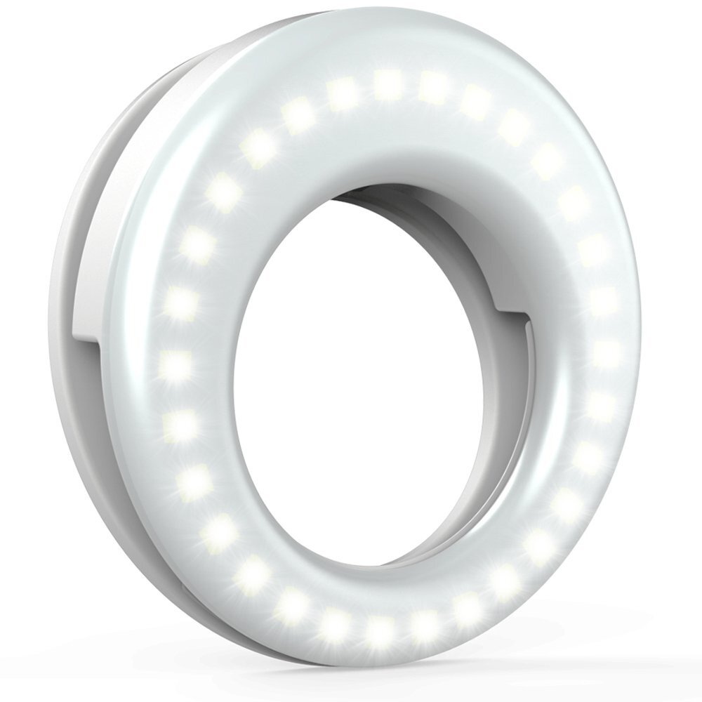 Smartphone LED Selfie Ring Light for YouTube Live Streaming Videos  -image