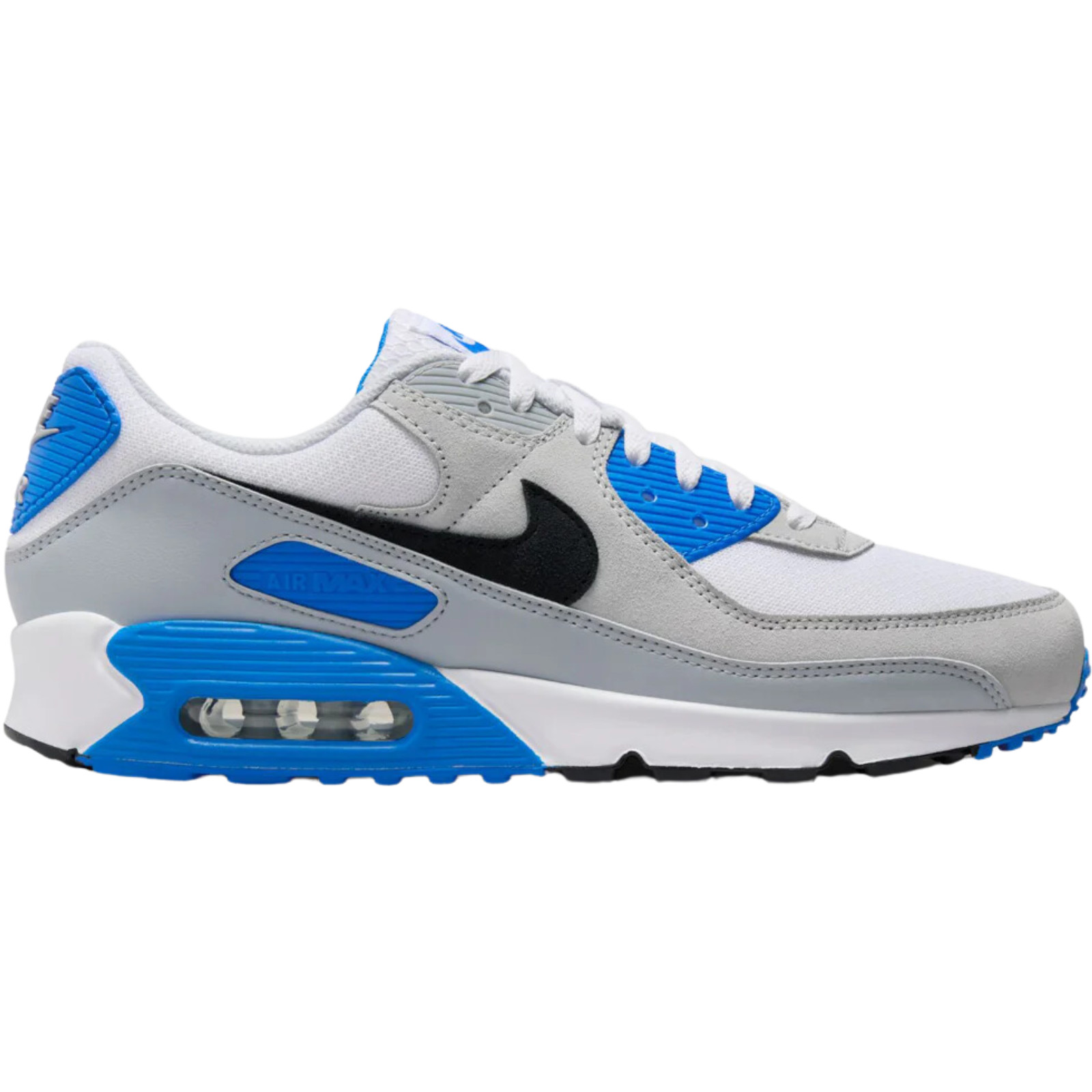 НОВЫЕ мужские кроссовки Nike AIR MAX 90, белые, черные, синие, из чистой платины, Размеры США 7-14