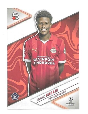 2023-24 Topps UCC Superstars - Base RC - Isaac Babadi - PSV Eindhoven #117