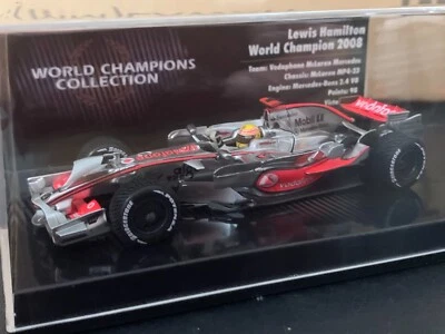 Minichamps 530084332 Mclaren MP4/23 Hamilton world champion 2008 1/43