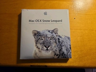 Apple Mac OS X Snow Leopard 10.6.3 Retail Box CIB Complete Install DVD