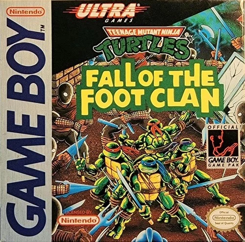 Teenage Mutant Ninja Turtles Fall of the Foot Clan - GameBoy - Loose Game