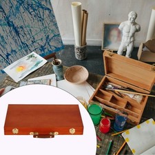 Künstler Supply Box Holz Behälter Multifunktional Tragbar Organizer Box Kunst