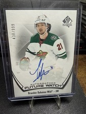 2021-22 SP Authentic - Autographed Future Watch Brandon Duhaime #181 /999...
