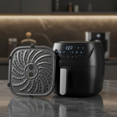 Vortex Pro 8 QT Air Fryer Accessories - Nonstick Tray & Grill Pan