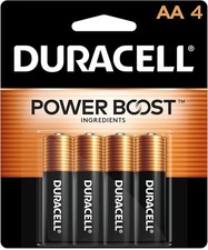 Duracell - CopperTop AA Alkaline Batteries - Long Lasting, All-Purpose Double A