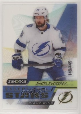 2020 Upper Deck Synergy Exceptional Stars Gold /449 Nikita Kucherov #ES-19 y1s