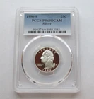 1996-S  PCGS PR69DCAM  SILVER PROOF WASHINGTON QUARTER