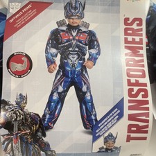 Transformers Optimus Prime Muscle Halloween Costume Toddler Boy Kid Dress Up 2T
