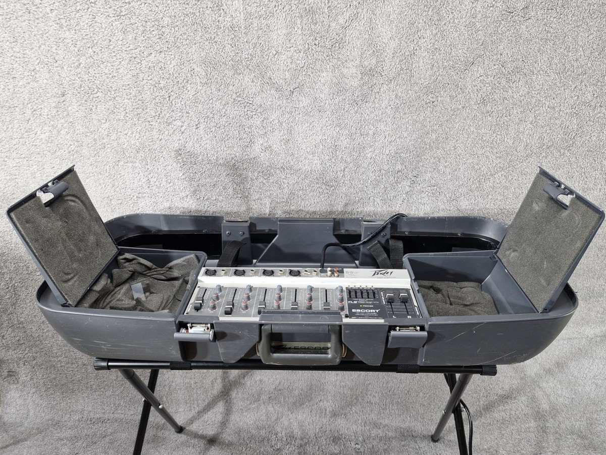 Peavey Escort 150W Portable PA System Speakers Mixer Stands Mic