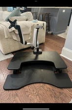 Varidesk Pro Plus 36 inches Black adjustable standing desk