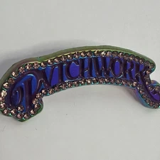 Pvtchwork Pin THC Edition Rushmore Not Hat Club Limited Pin Iridescent Iced Out