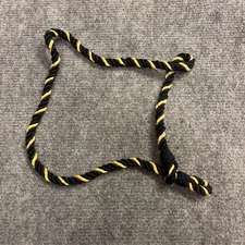 Ceremonial Lanyard Black Yellow No.2 Dress Spiral Cord British Army Surplus