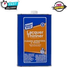 Klean-Strip 1 Quart Lacquer Thinner - Perfect for Sprayers & Cleaning Tools