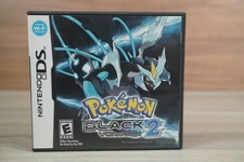Pokemon Black Version 2 Nintendo DS Case, Manual All Inserts Only - No Game