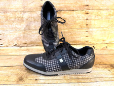 FOOTJOY GOLF SHOE CASUAL COLLECTION WOMEN'S 7M 97720 SPIKELESS BLACK WHITE EUC