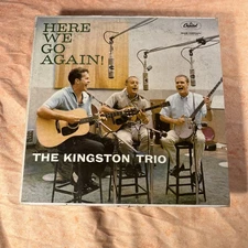 Kingston Trio "Here We Go Again Part 2" 4-Song EP EAP 2-1258 Record & Jacket