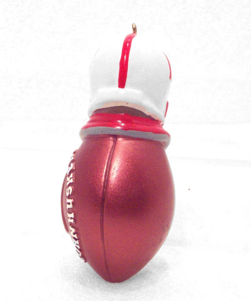 内布拉斯加州康胡斯克斯足球运动员圣诞装饰品非裔美国人 — 第 4/4 张图片