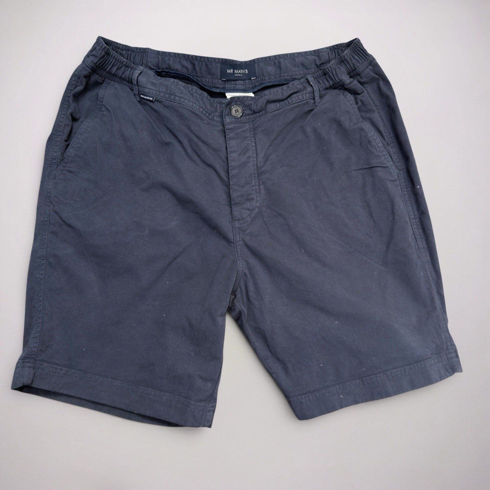 Mr Marvis Original Chino Shorts Men’s XXL W38 The Cosmics Navy image 10