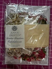 Anna Griffin GARDEN FOUNTAIN refill card Kit! RETIRED NEW! HARD TO FIND!
