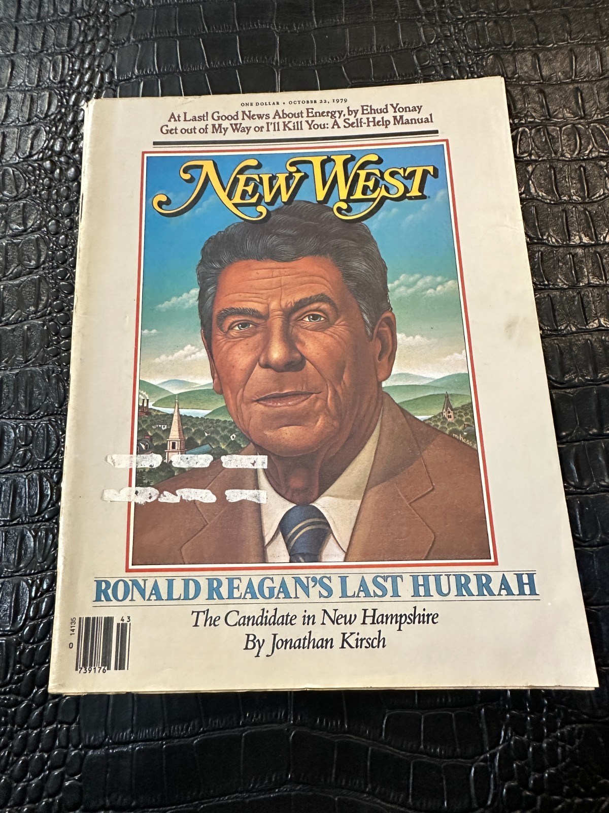 OCTOBER 22 1979 NEW WEST magazine RONALD REAGAN