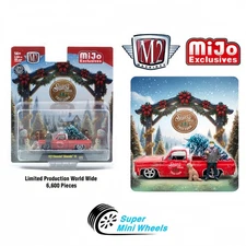 M2 Machines 1:64 Diorama Sean’s Fresh Tree Farm 1977 Silverado 10 with Figurs