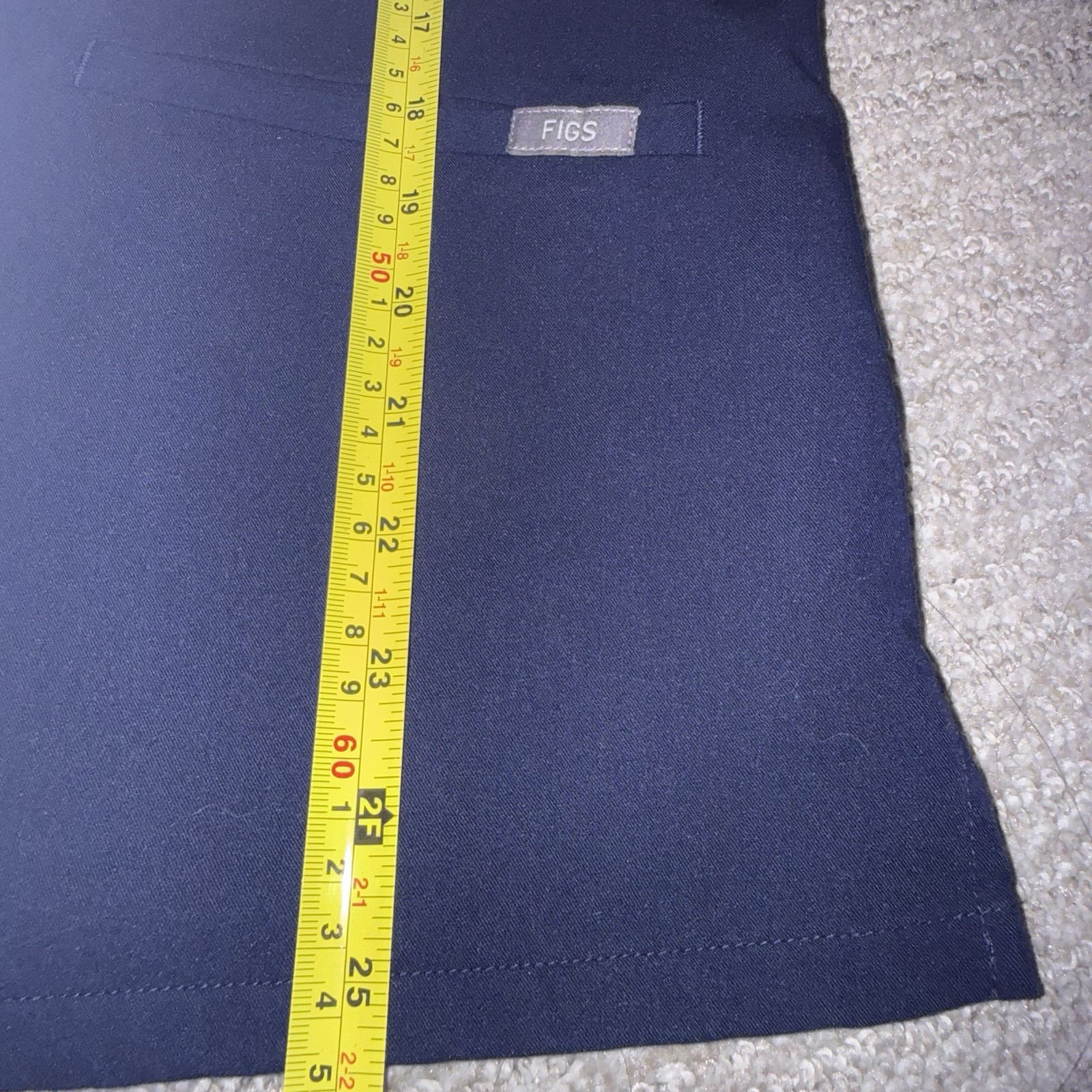 FIGS Technical Collection Scrub Set Small Navy Bl… - image 9