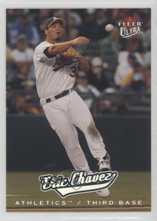 2005 Fleer Ultra Eric Chavez #121 y0i