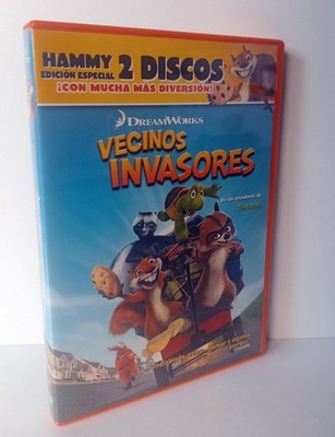 PELICULA DVD VECINOS INVASORES (DREAMWORKS)  EDICION ESPECIAL 2 DISCOS