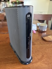 Motorola MG7550 16X4 Cable Modem Plus AC1900 WiFi Router W/ AC Adapter