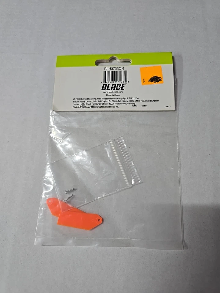 BLADE BLH3733OR TAIL ROTAR BLADE SET (ORANGE) 130 X - Image 2 of 2