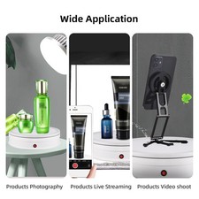 30CM/11.8in Motorized Rotating Display Stand With RGB Light Display Base BA CGAI